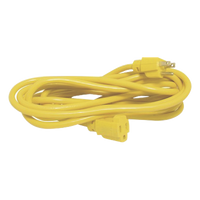 SYS-136175 - Extensión Eléctrica de Uso Rudo / 30 m (98.4 ft) / Calibre 16 AWG / 10 A / 127 VCA / NEMA 5-15R Aterrizada / NOM-003-SCFI-2014