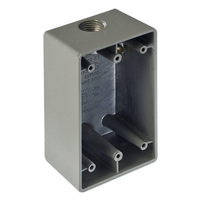 RR-0505 - Caja Condulet / 1/2" (12.7 mm) / 1 Boca / Aluminio Diecast / Intemperie / Volumen 308.3 cm³ / UL 514A/B