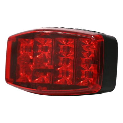 XLT2115R - Luz Frontal Ultra Brillante / 9 LED 3W / 25 Patrones Destello / 10-30VCC / 64-104 cm (2.1-3.4 ft) / Rojo