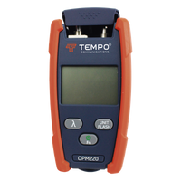 OPM-220 - Medidor de Potencia Óptica / Rango -50 a +26 dBm / VFL 650 nm hasta 4 km / 6 Longitudes de Onda / Detección de Tono 270 Hz-2 kHz / Entrada Universal 2.5 mm