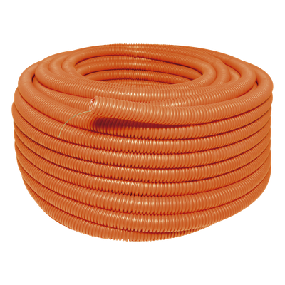 SYS-136850 - Manguera Corrugada Flexible / 1/2" x 100 m (328 ft) / HDPE / IP67 / Sin Guía / Resistente UV