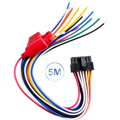 ARNESDM500S - Arnés de alimentación / 5 m (16.4 ft) / Para MDVR MD500S / Conexión estable