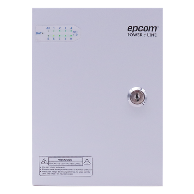 XP9DC16HD - Fuente de Alimentación Profesional / 9 Canales / 16 A Total / 1.8 A por Canal / Voltaje Ajustable 11-15 VCC / 200 W / Operación -20°C a 70°C