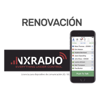 RENOVACIONNXRADIO - Renovación de Licencia / 12 Meses / iOS y Android / Licencias Próximas a Vencer