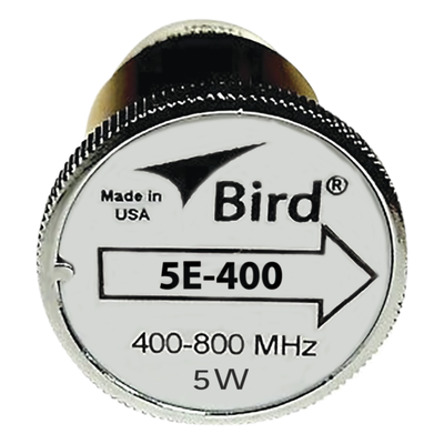 5E-400 - Elemento de Medición en Línea / 5 Watt / 7/8" / 400-800 MHz / Para Wattmetro Modelo 43