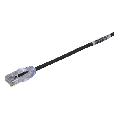 UTP28SP1BL - Cable de Parcheo UTP / Cat6 / 28AWG / 3.8 mm / 0.3 m (1 pie) / PoE / CM/LSZH