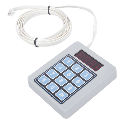 ACCESSPRO220K - Teclado programador / Retroiluminado 7 colores / USB 2.0 / Diseño ergonómico / Compatible con control de acceso