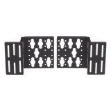 CVPDUB - Kit de Soportes para PDU Vertical / Racks 4 Postes / Acero Resistente / Altura 152 mm (6 in) / Profundidad 216 mm (8.5 in) / Color Negro / RoHS