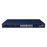 GS-4210-16T2S - PLANET GS-4210-16T2S switch Gestionado L2/L4 Gigabit Ethernet (10/100/1000) 1U Azul