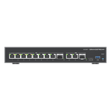 GCC6011 - Grandstream Networks GCC6011 dispositivo de redes Gigabit Ethernet (10/100/1000) Energía sobre Ethernet (PoE) Negro, Plata