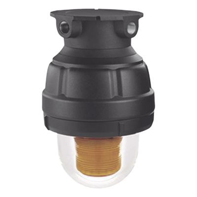 27XL-120-240-A-MOD - Luz de advertencia LED a prueba de explosión adecuado para su uso en Clase I, Div. I, Grupos C y D; Clase I, Div. 2, Grupos A, B, C y D; Clase II, Div