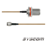 SNH-316-SMA-60 - Cable RG316, con conectores N HEMBRA/SMA.
