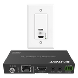EPP-WPB70 - Extensor HDBaseT de Placa de Pared / 4K2K@60Hz / 40 m (131.2 ft) / 1080p a 70 m (229.7 ft) / PoC / IR Bidireccional / RS-232 / HDMI 2.0b 18 Gbps