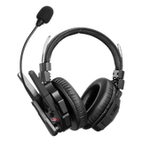 TXMAX1 - Intercomunicador Inalámbrico Binaural / Cancelación de Ruido IA / Rango 500 m (1640 ft) / Bluetooth 5.0 / Batería 1050 mAh / Resistente a Salpicaduras