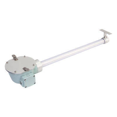 QLEX-SLM-650-EMG - Luminaria LED a prueba de explosiones / Ex d IIC / 120-240 VCA / 1800 lm / IP66 / Emergencia 2 h / -20°C a +60°C