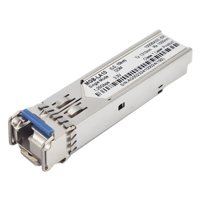 MGB-LA10 - Transceptor WDM Mini-GBIC SFP 1G / LC / Fibra Monomodo / 10 km / TX 1310nm RX 1550nm
