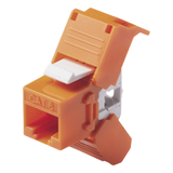 LP-KJ-6A-04 - Módulo Jack Keystone / Cat6A / RJ45 / Sin Blindaje / 750 Conexiones / UL94V-0