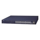 GS-4210-24T2S - PLANET GS-4210-24T2S switch Gestionado L2 Gigabit Ethernet (10/100/1000) 1U Azul