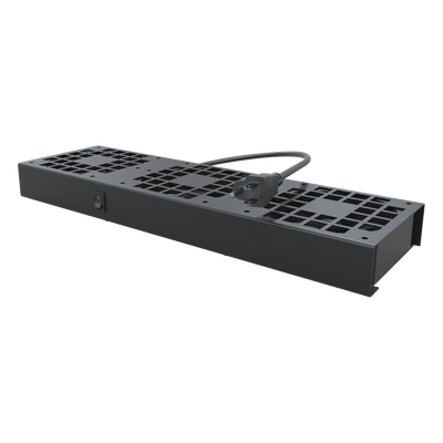 LP-VENT-03 - Kit de Ventiladores para Gabinete de Piso / 110 Vca / 12 x 12 cm / 1.56 ft Cable / Acero Calibre 18