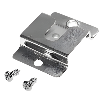 C5 - Clip de Metal para Micrófono / 3 cm x 6 cm / Instalación en Vehículos / 3 Tornillos Incluidos