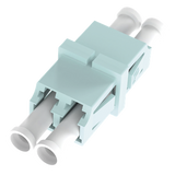 FADSLCZAQ-L - Módulo Acoplador / LC Duplex / Fibra Multimodo / Color Aqua / Pérdida 0.1 dB / Cerámica Zirconia