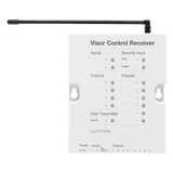 RRDVCRXWH - Receptor de Control de Visera / 4 Salidas de Contacto Seco / 2 Entradas de Contacto Seco / Entrada de Seguridad / Hasta 10 Transmisores / RadioRA 2