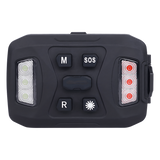 XLTD-2735-A - Luz de Advertencia Múltiple XLTD2735A / 26 LEDs Rojo/Azul/Blanco / IP67 / Magnética / Recargable 1200mAh / 72x48x29mm