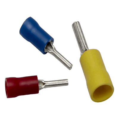 HUB-PTV-10 - Terminal tipo pin aislada / Calibre 12-10 AWG / Vinilo / 0.97 in total