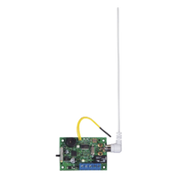 STI-34098 - Receptor Esclavo Inalámbrico / 1 Canal / 12 VCC / Alcance 304.8 m (1000 ft) / Relé Forma C / Panel de Control Externo