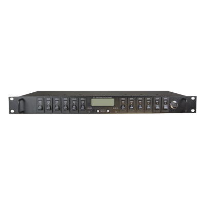 ICT200DB-12IRC - PDU Administrable IP / 12 Salidas CC / Doble Bus 100 A / 12-60 Vcc / 1U Rack 19"