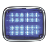 XT1895B - Luz de Advertencia LED / 24 LEDs / 11 Patrones Programables / IP67 / 12-30 VCC / 24 W / Policarbonato