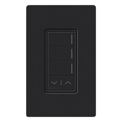 RRSTHN3RLBL - Botonera de Pared Inteligente / 3 Escenas / 2 Botones Ajustables / Retroiluminada / Compatible RadioRA 3