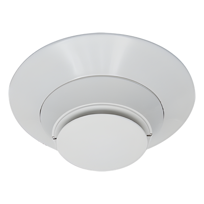 SKPHOTORW - Detector de Humo Direccionable / Cámara Óptica Mejorada / Sensibilidad Programable / Monitoreo Continuo / Compatible NDR / Diseño Blanco