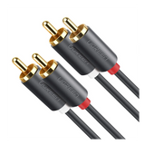 10519 - Ugreen 10519 cable de audio 3 m 2 x RCA Negro