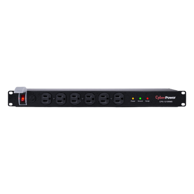 CPS1215RMS - CyberPower CPS1215RMS Unidades de distribución de energía (pdus) 1U Negro NEMA 5-15P