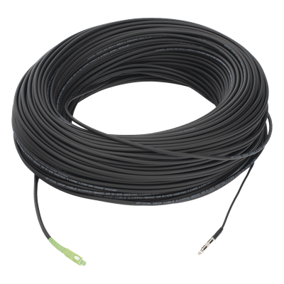LP-200-SCA - Cable de Fibra Óptica Drop / G.657A2 Monomodo / SC/APC a SC/APC / 200 m (656.2 ft) / LS0H / Unifibra / Interior/Exterior