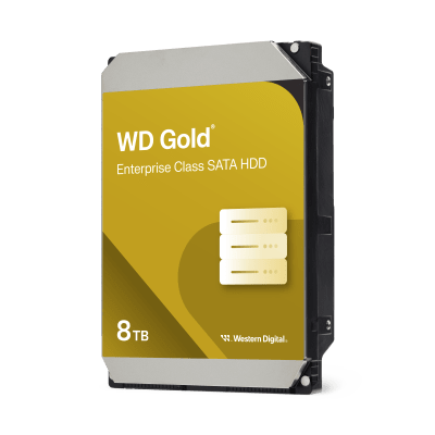 WD8005FRYZ - WD Disco Duro Interno Gold 8TB 3.5" SATA3 6GB/s, 7200RPM, 256MB Cache