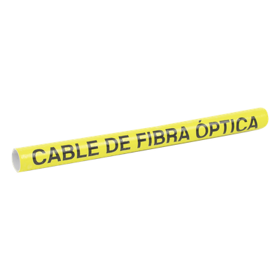 LP-MFO-A - Marcador de Fibra Óptica / 360° Identificación / 6.4-12.5 mm Diámetro / Vinilo UV Exterior / 10 cm Largo