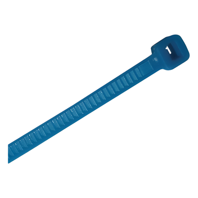 TH-300-BLU - Cincho de nylon / 4.8 x 310mm / 22 kg tensión / UL94 V-2 / 100 piezas / -40°C a +80°C / 1.02 x 0.19 pulgadas