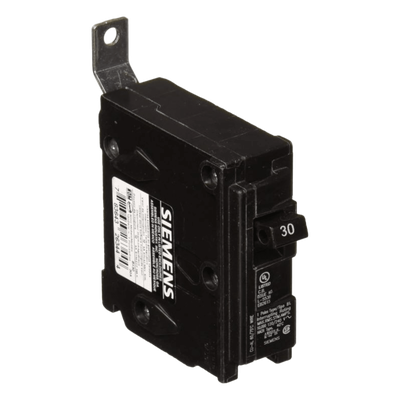 B130 - Interruptor Automático / 1 Polo / 30 A / 120 V AC / 10 kA / Conexión Atornillable / Protección Termomagnética