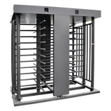 XT-200-C - Torniquete de Cuerpo Completo / 4 Ejes de Seguridad / Rotación 90° / 30 Personas por Minuto / Interior/Exterior / 110 VCA / Acero al Carbón con Pintura Gris