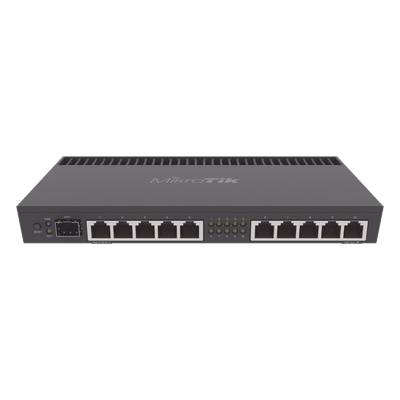 RB4011IGS+RM - Mikrotik RB4011IGS+RM router Gigabit Ethernet Negro