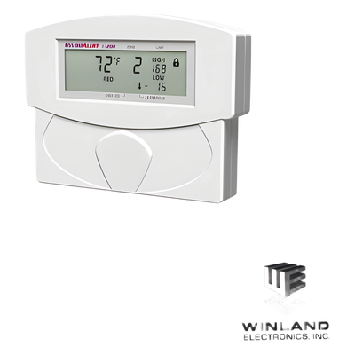 EA200-12 - Detector de temperatura y humedad, capacidad 2 zonas, incluye una zona con sensor de temperatura y 1 zona libre