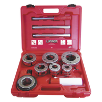 SYS-851 - Juego de Tarraja para Tubo / 9 Piezas / Rosca Derecha NPT 1/2" a 2" / Portafolio Plástico Rígido / Incluye Aceite Lubricante