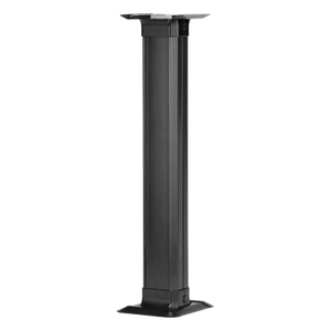 AFR4TBLGBL - Accesorio de Conexión a Mesa / Canaleta de Piso 4 Vías / PVC Rígido / Carga 907 kg / Área 45.11 in² / ADA / Negro