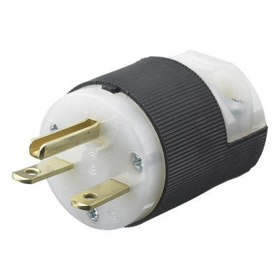 HUB-HBL5666C - Clavija Industrial / 15A / 250V / NEMA 6-15P / 2 Polos 3 Hilos / Policarbonato