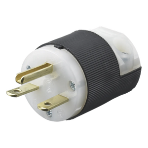 HUB-HBL5666C - Clavija Industrial / 15A / 250V / NEMA 6-15P / 2 Polos 3 Hilos / Policarbonato