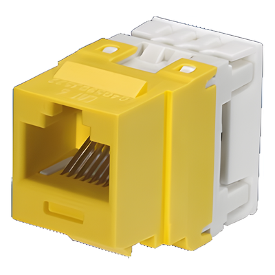 NK688MYL - Conector Jack Keystone / Cat 6 / 8P8C / Terminación 110 / 250 MHz / -10°C a 65°C / 0.33 ft a 213.25 ft temperatura