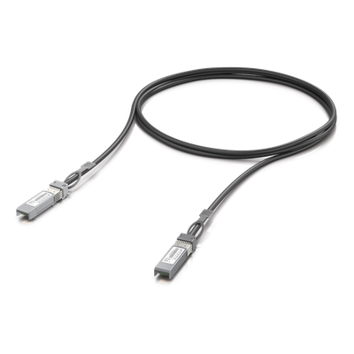 UACC-DAC-SFP10-1M - Cable DAC SFP+ / 10/1 Gbps / Twinax Cobre Pasivo / 1 m (3.3 ft) / Conectores Integrados