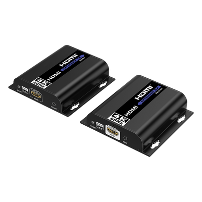 TT6834K - Extensor HDMI IP / 4K @60Hz / 120 m (393.7 ft) / Cat 6 / HDR10 / 18 Gbps / IR Bidireccional / Aluminio